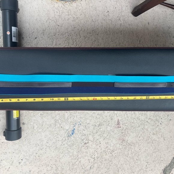 Belt Elastic,stretchable Navy blue/Turquoise - Picture 3 of 7